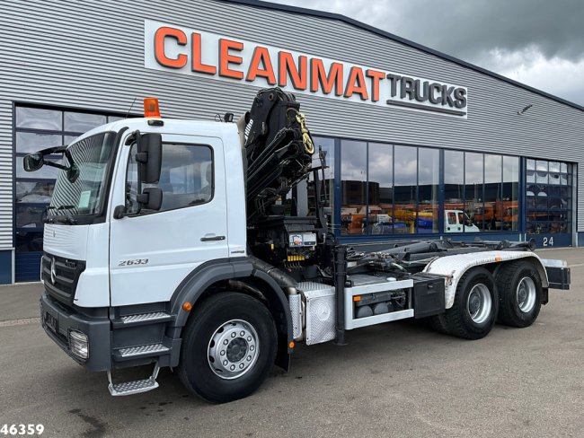Mercedes-Benz  Axor 2633 6x4 Hiab 16 Tonmeter laadkraan Manual Steel suspension (1)