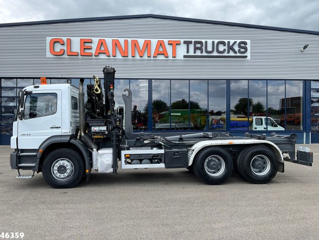 Mercedes-Benz  Axor 2633 6x4 Hiab 16 Tonmeter laadkraan Manual Steel suspension (2)