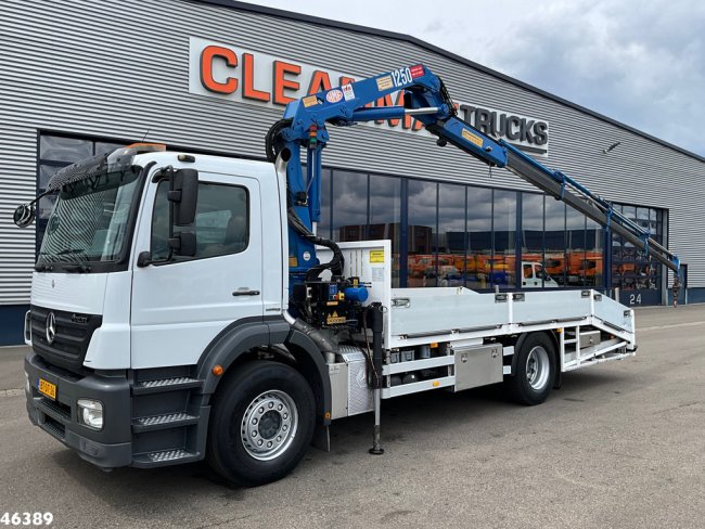 Mercedes-Benz  Axor 1824 Euro 5 HMF 12 Tonmeter laadkraan Just 179.183 km! (1)