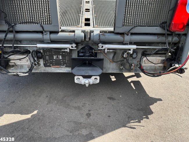 Scania  P 410 8x2 Euro 6 Retarder Autotransporter met hydraulische oprijrampen (9)