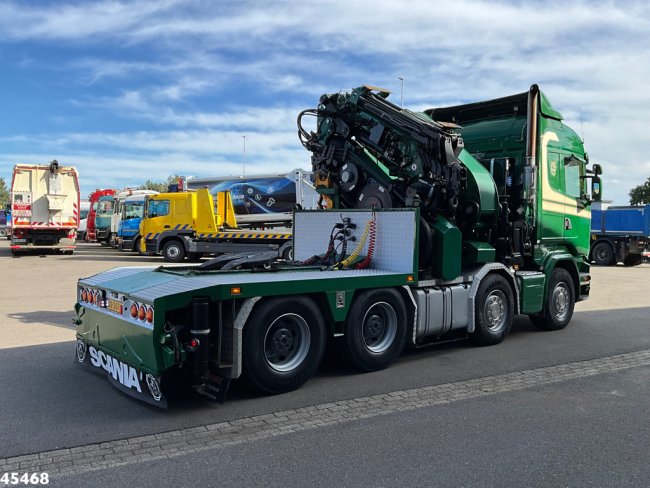 Scania  R 490 8x4 Euro 6 Effer 140 Tonmeter laadkraan + Fly-Jib Just 283.508 km (3)