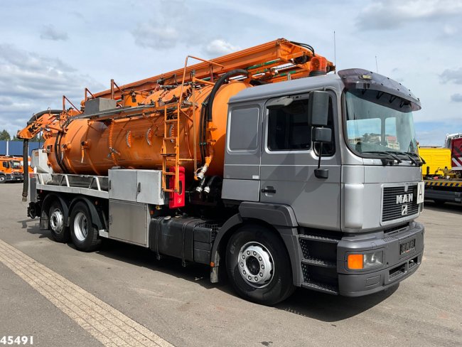 MAN  26.400 Kroll 14.5m³ kolkenzuiger Euro 2 Manual Gearbox (7)