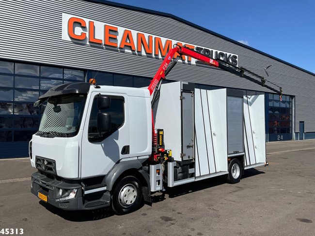 Renault  D 220 Euro 6 Fassi 2,3 Tonmeter laadkraan Just 153.536 km! (0)
