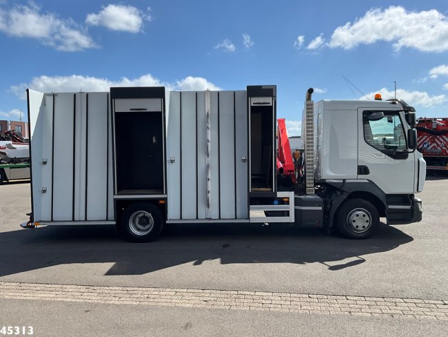 Renault  D 220 Euro 6 Fassi 2,3 Tonmeter laadkraan Just 153.536 km! (7)