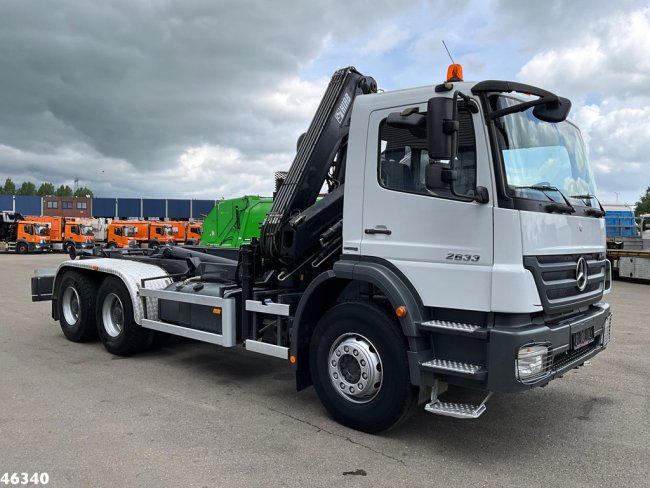Mercedes-Benz  Axor 2633 6x4 Hiab 16 Tonmeter laadkraan Manual Steel suspension (4)