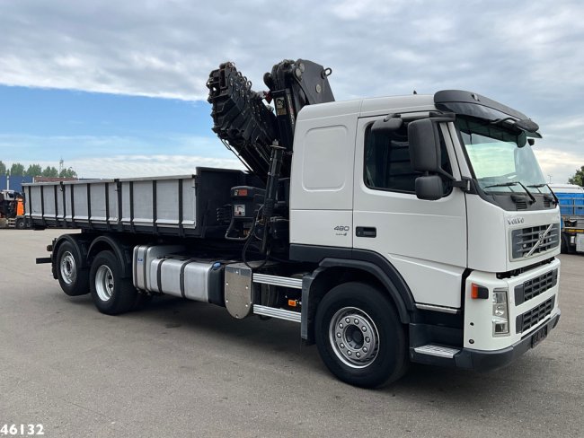 Volvo  FM 480 Hiab 32 Tonmeter laadkraan Just 95.331 km! (4)