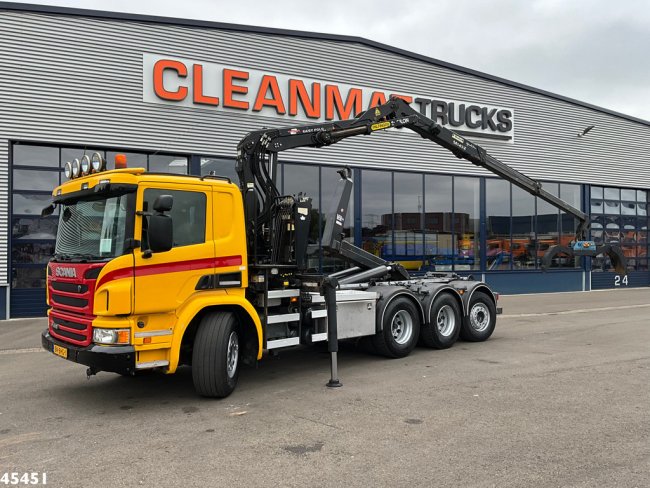 Scania  P 410 8x4 Euro 6 Palfinger 14 Tonmeter Z-kraan (0)