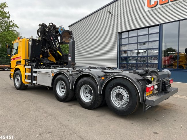 Scania  P 410 8x4 Euro 6 Palfinger 14 Tonmeter Z-kraan (4)