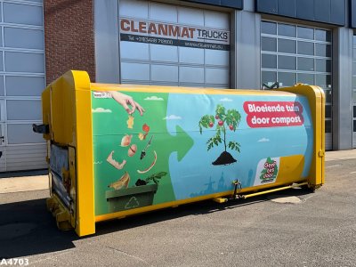 Translift 20m³ zijlader container 