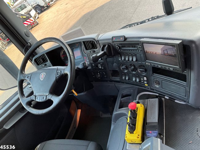 Scania  P 340 Euro 6 CNG HMF 25 Tonmeter laadkraan (12)