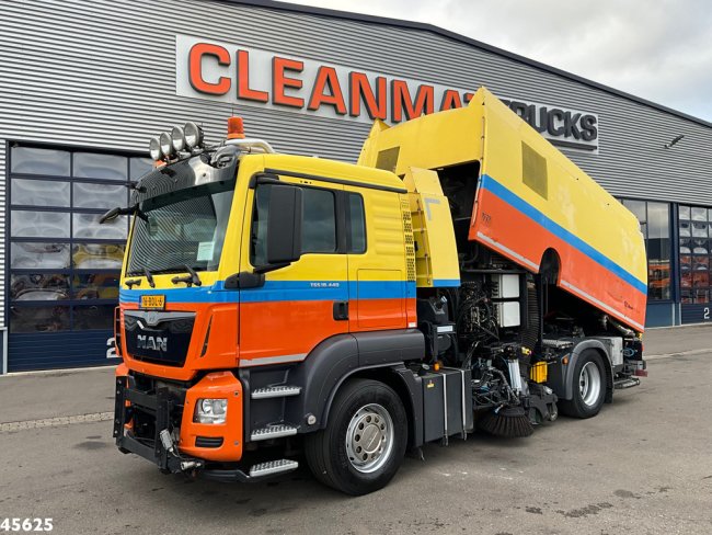 MAN  TGS 18.440 Euro 6 Beam S9000 Wegdekreiniger links en rechts vegend! (0)
