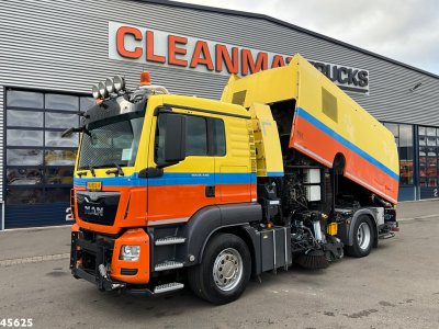 MAN TGS 18.440 Euro 6 Beam S9000 Wegdekreiniger links en rechts vegend!