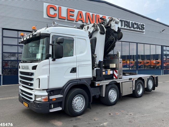 Scania  G 480 HMF 85 Tonmeter laadkraan + Fly-Jib (4)