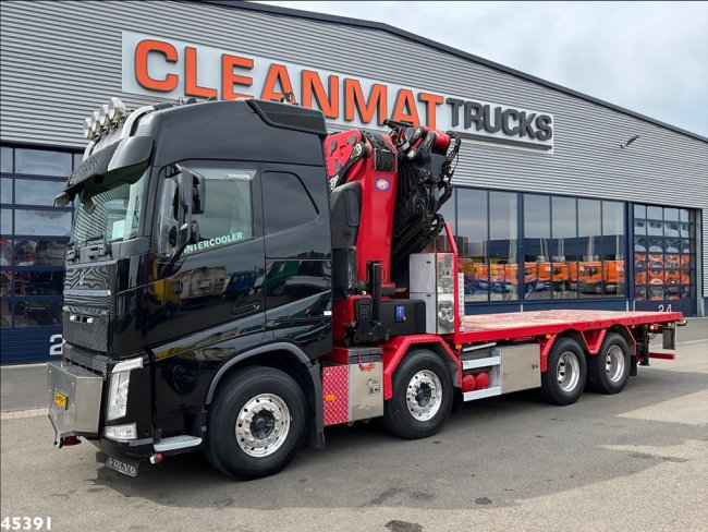 Volvo  FH 540 8x4 HMF 85 Tonmeter laadkraan + Fly-Jib Just 222.786 km! (1)