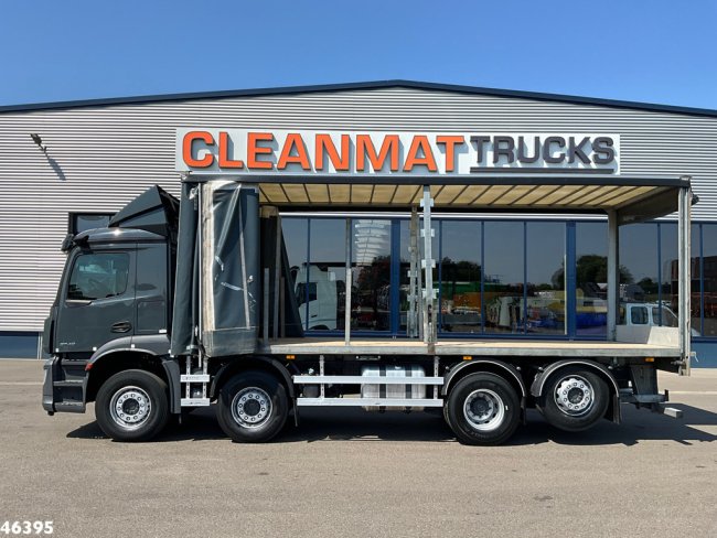 Mercedes-Benz  Arocs 3740 Euro 6 Schuifzeil met kooiaap aansluiting Just 179.552 km! (0)