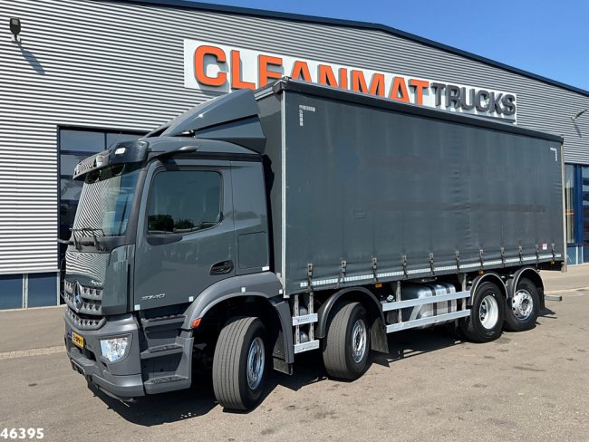 Mercedes-Benz  Arocs 3740 Euro 6 Schuifzeil met kooiaap aansluiting Just 179.552 km! (1)