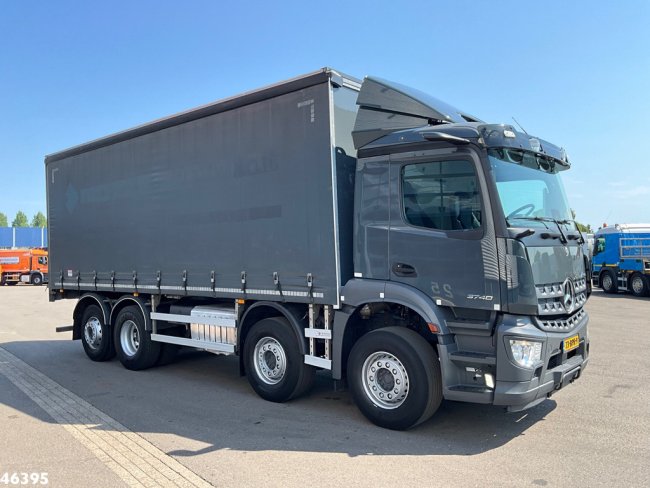Mercedes-Benz  Arocs 3740 Euro 6 Schuifzeil met kooiaap aansluiting Just 179.552 km! (5)