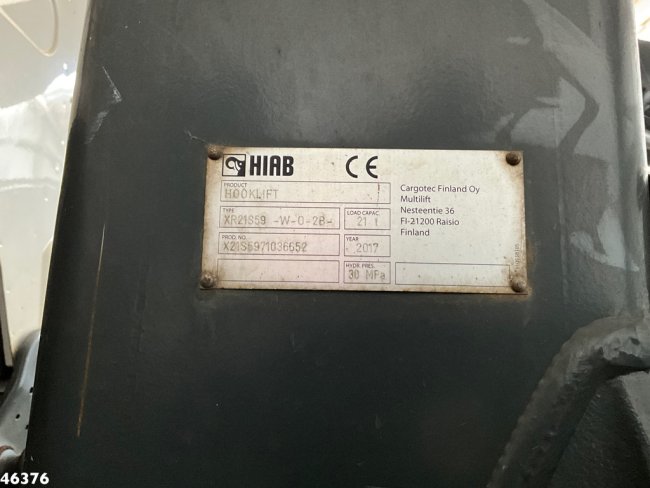 Scania  G 410 Euro 6 Retarder Multilift 21 Ton haakarmsysteem (20)