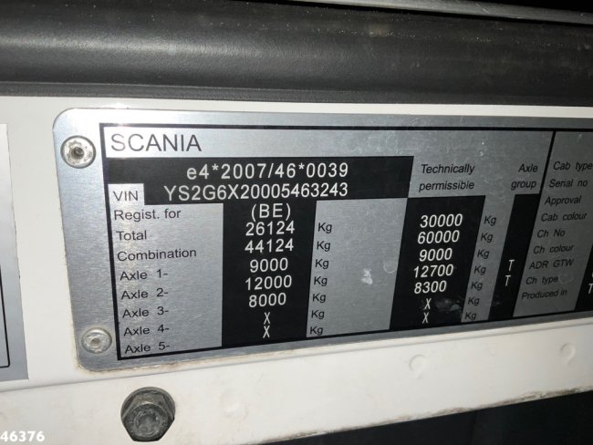 Scania  G 410 Euro 6 Retarder Multilift 21 Ton haakarmsysteem (18)