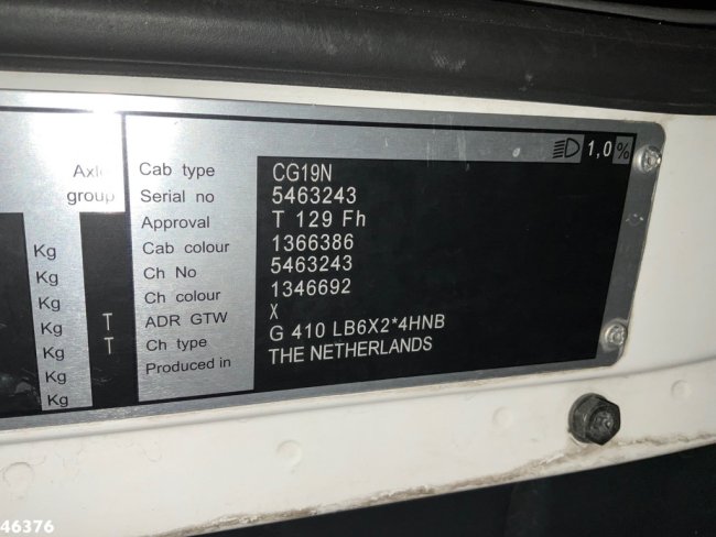 Scania  G 410 Euro 6 Retarder Multilift 21 Ton haakarmsysteem (19)