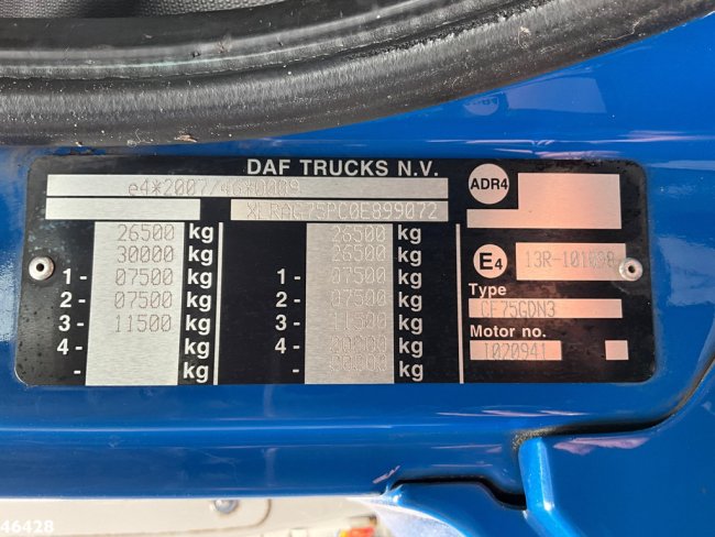 DAF  FAG 75 CF 250 Euro 5 Geesink 22m³ (22)