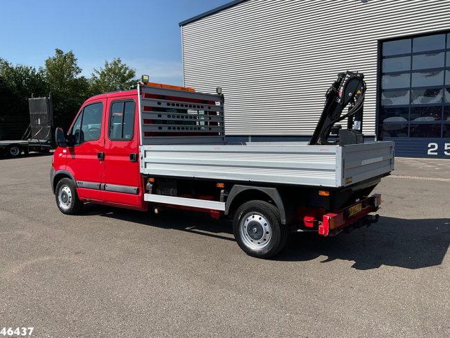 Renault  Master T35 2.5 dCi DC Hiab 1,3 Tonmeter laadkraan (2)