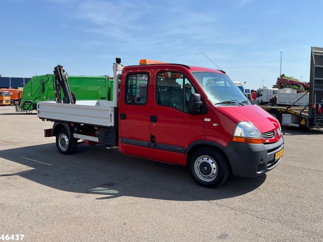 Renault  Master T35 2.5 dCi DC Hiab 1,3 Tonmeter laadkraan (5)