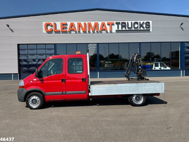 Renault  Master T35 2.5 dCi DC Hiab 1,3 Tonmeter laadkraan (8)