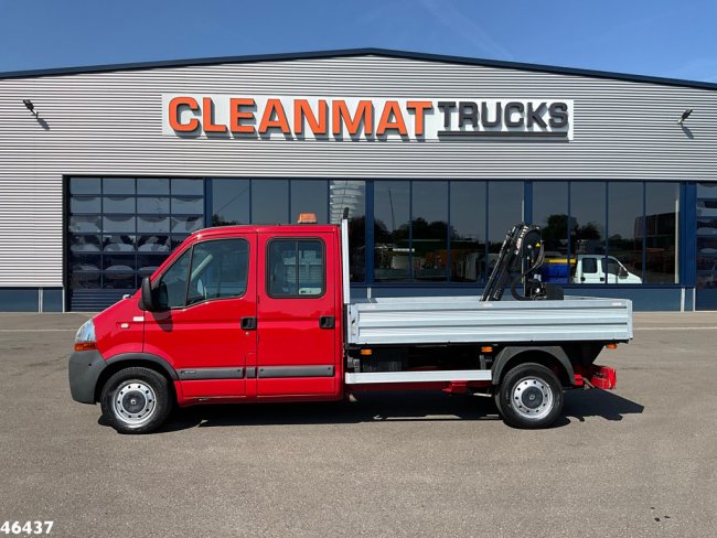 Renault  Master T35 2.5 dCi DC Hiab 1,3 Tonmeter laadkraan (9)
