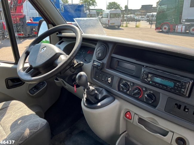 Renault  Master T35 2.5 dCi DC Hiab 1,3 Tonmeter laadkraan (13)