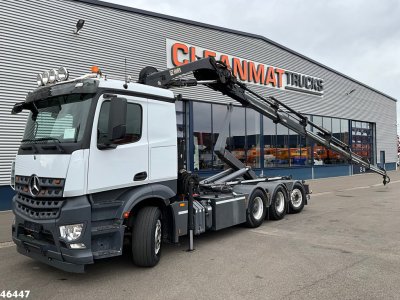 Mercedes-Benz Arocs 3251 8x4 Euro 6 HIab 28 Tonmeter laadkraan
