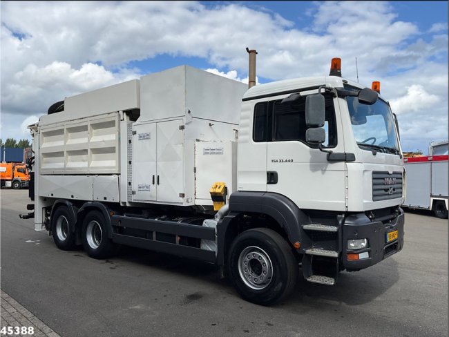 MAN  TGA 33.440 6x4 MTS Dino 8m³ Saugbagger Just 173.476 km! (5)