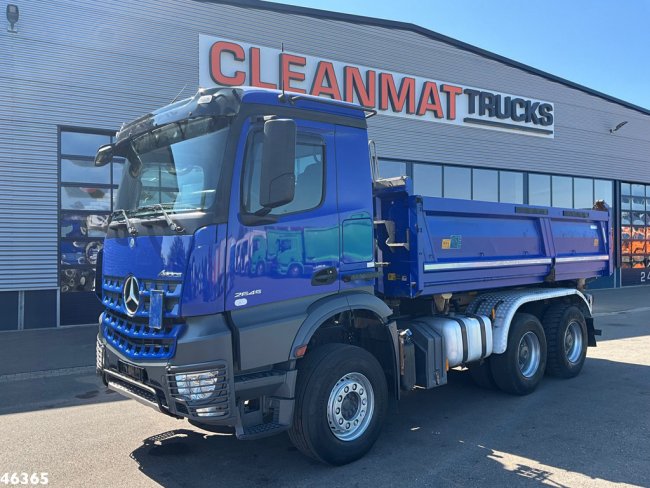 Mercedes-Benz  Arocs 2645 6x4 Euro 6 Manual Full Steel Meiller 10m³ kipper (2)