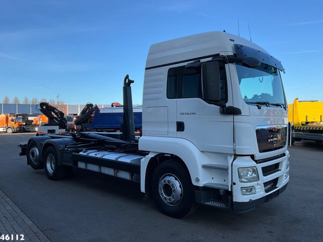 MAN  TGA 26.440 Euro 5 Meiller 20 Ton haakarmsysteem (2)