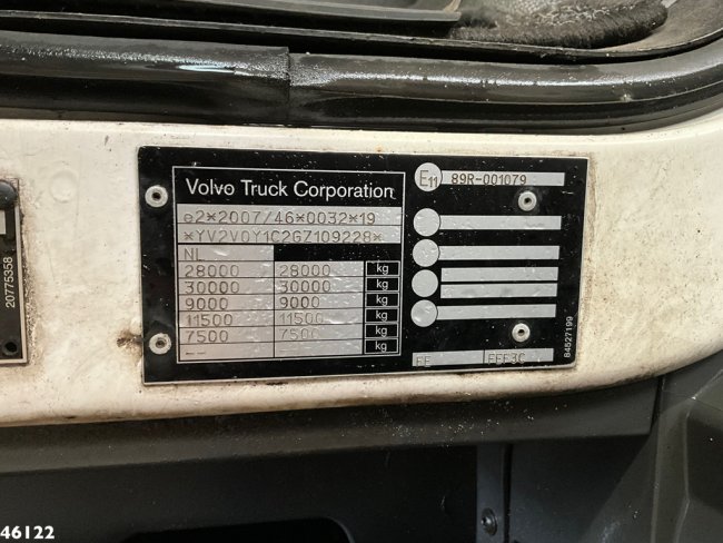 Volvo  FE 280 Euro 6 Chassis Cabine Just 207.553 km! (14)