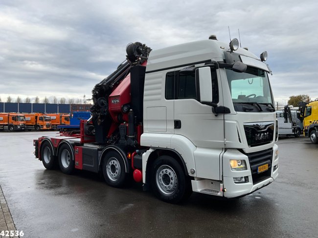 MAN  TGS 35.500 8x4 HMF 95 Tonmeter laadkraan bj. 2019! (4)