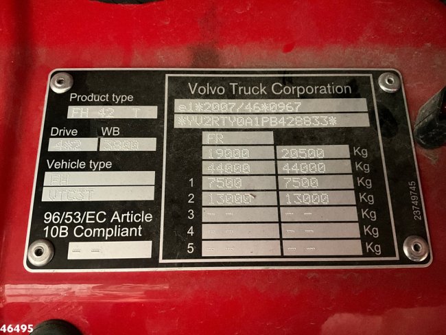 Volvo  FH 460 Euro 6 Volvo Engine Break Just 230.862 km! (19)