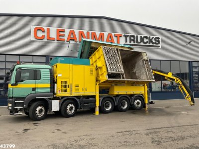 MAN TGS 35.480 10x4 RSP Tridem Saugbagger 10m³