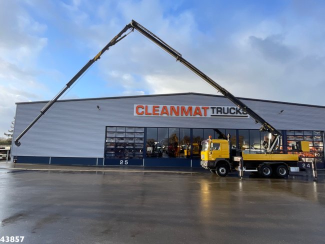 MAN  F2000 6x6 Full Steel Manual Palfinger 68 Tonmeter Dachdecker kran Just 54.133 km! (2)