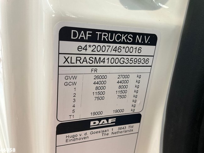 DAF  FAN CF 450 Euro 6 Marrel 20 Ton haakarmsysteem (23)