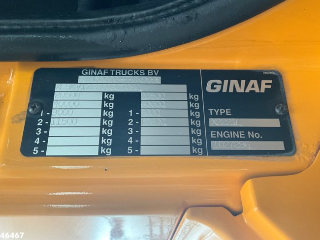 Ginaf  X 2221 L 4x4 Hiab 9 Tonmeter laadkraan Just 198.696 km! (21)