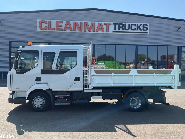 Renault  Midlum 180 Kipper HMF laadkraan Just 135.435 km! (2)