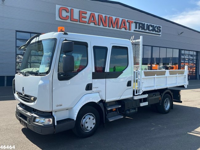Renault  Midlum 180 Kipper HMF laadkraan Just 135.435 km! (7)