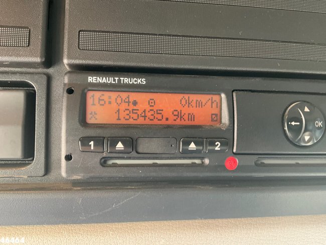 Renault  Midlum 180 Kipper HMF laadkraan Just 135.435 km! (20)
