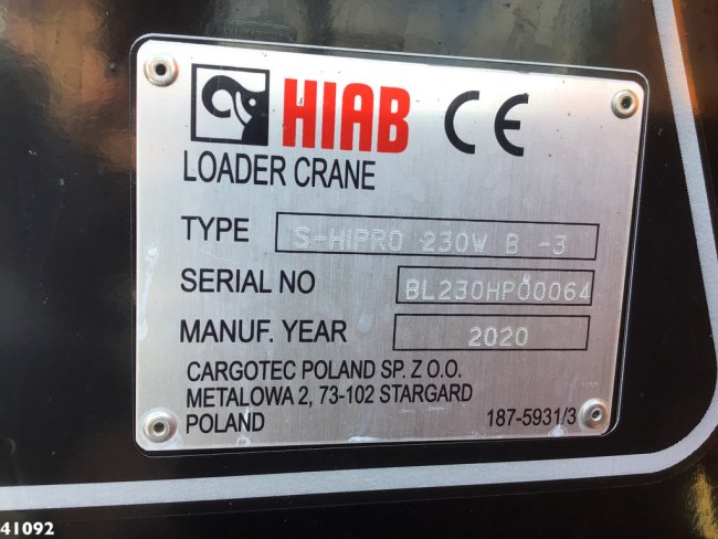 DAF  FAN CF 340 Hiab 23 ton/meter laadkraan (9)