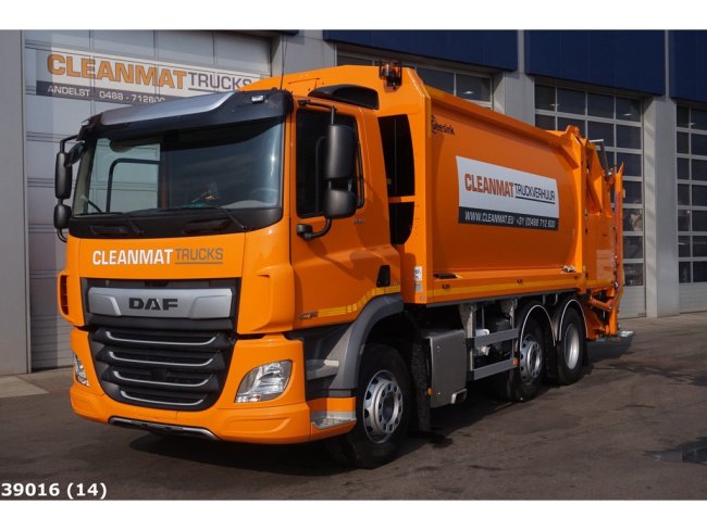 DAF  FAG CF 340 Geesink 20m³ Welvaarts weighing system (0)