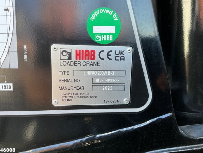 DAF  FAN XD 220 Hiab 23 Tonmeter laadkraan FULL ELECTRIC (15)
