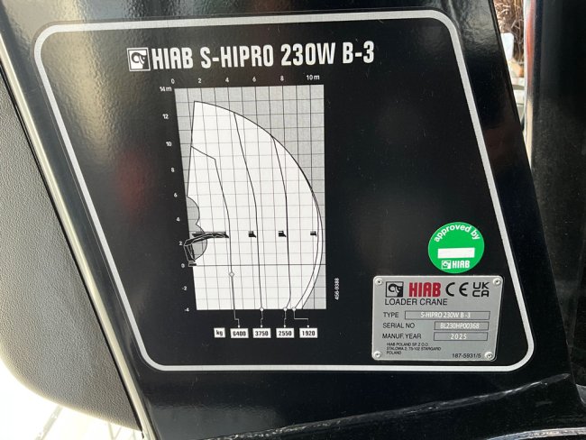 DAF  FAN XD 220 Hiab 23 Tonmeter laadkraan FULL ELECTRIC (30)