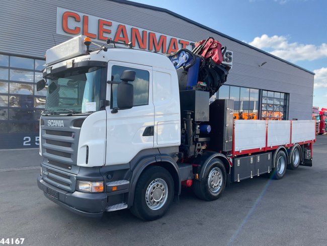 Scania  R 480 Amco Veba 95 Tonmeter laadkraan + Fly-Jib (4)