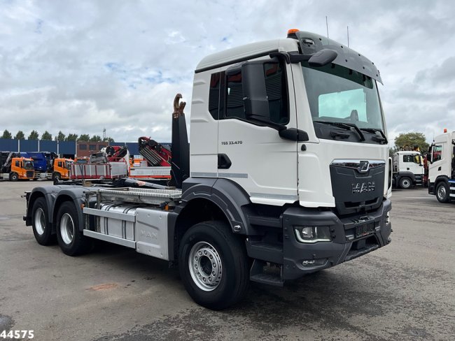 MAN  TGS 33.470 6x4 Euro 6 Full Steel AJK 20 Ton haakarmsysteem (2)